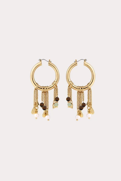 Petit Moments Dune Hoop Earrings