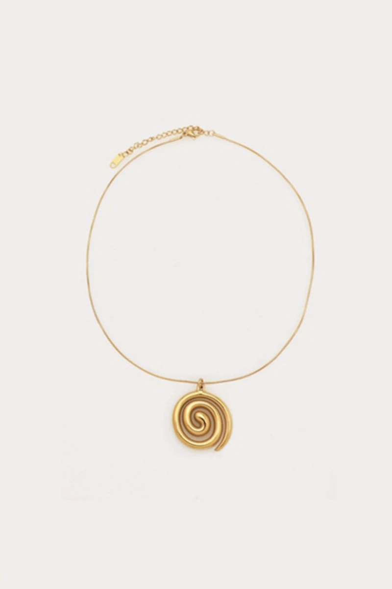 Petit Moments Swirl Chain Necklace