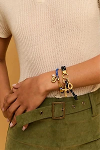 Petit Moments Adjustable Paracord Charm Bracelet