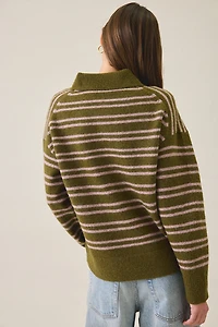 Muse Assembly Sydney Striped Rugby Sweater