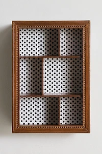 Poppy Polka Dot Figurine Wall Shelf