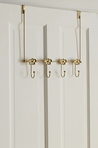 Orchid Shaped Over-The-Door Multi-Hook