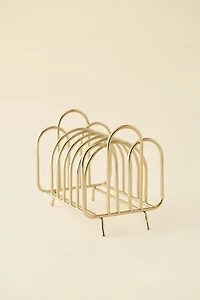 Vera Arch Iron Vinyl Record Storage Rack