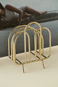 Vera Arch Iron Vinyl Record Storage Rack
