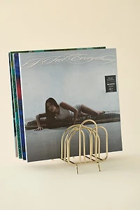Vera Arch Iron Vinyl Record Storage Rack