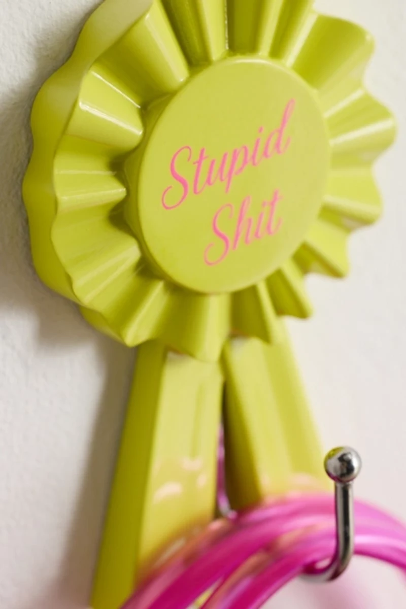 Ribbon Award Resin Wall Hook