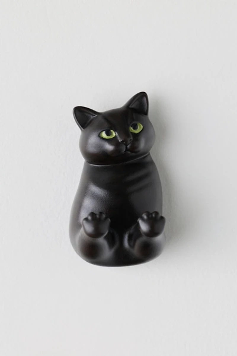 Cat Shaped Resin Wall Hook