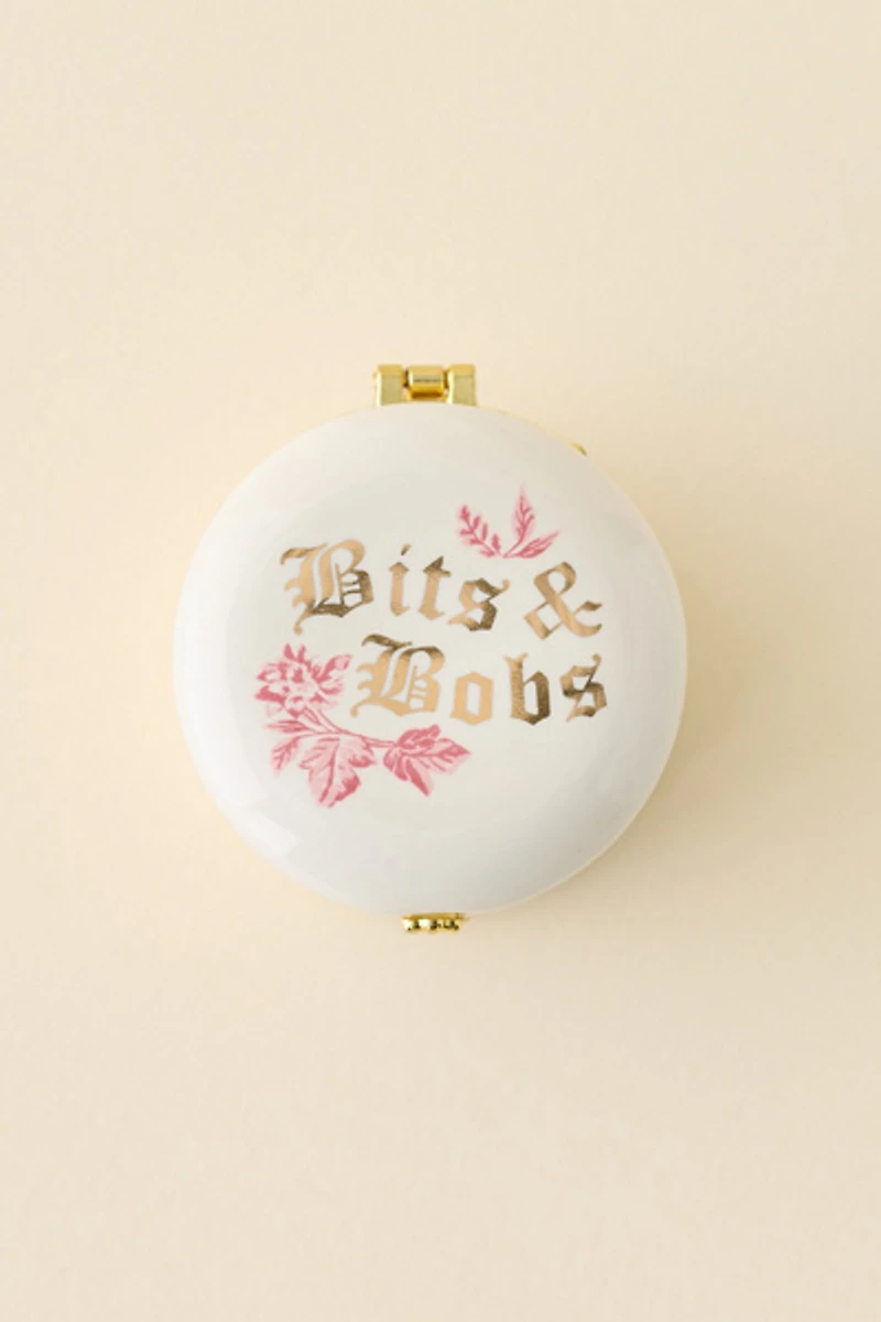 Bits & Bobs Ceramic Trinket Box
