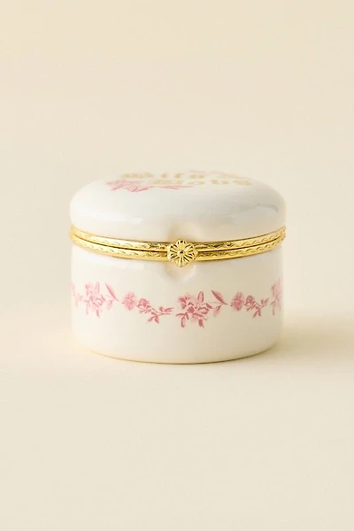 Bits & Bobs Ceramic Trinket Box