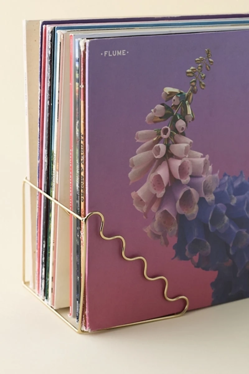 Tory Squiggle Vinyl Storage Rack