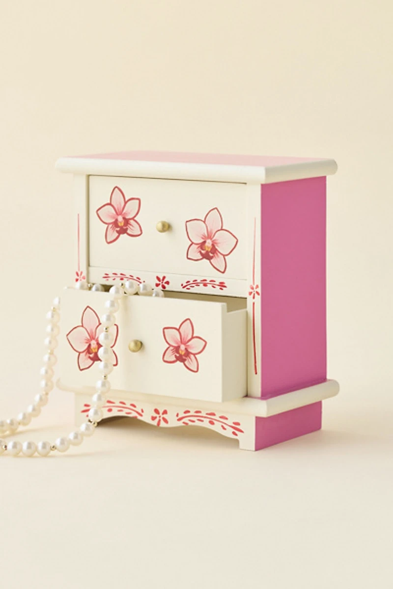 Orchid Mini Dresser Tabletop Organizer