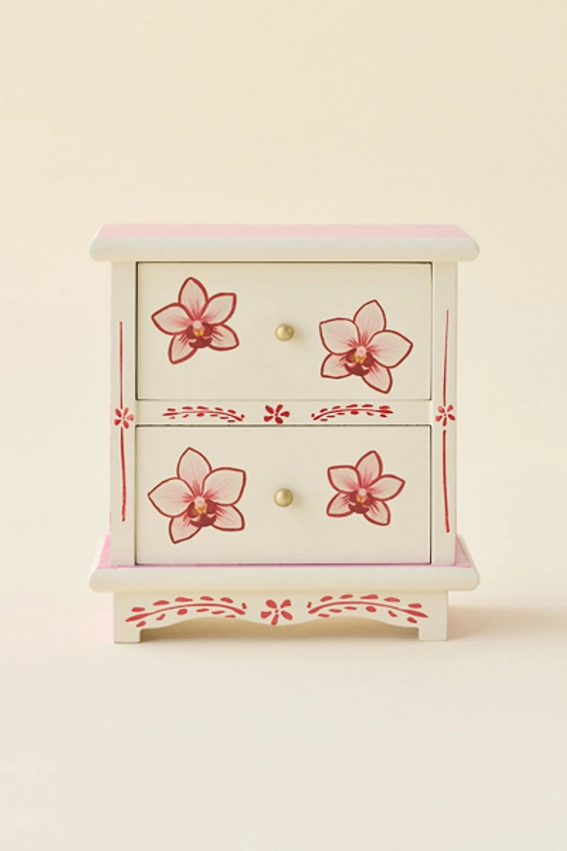 Orchid Mini Dresser Tabletop Organizer