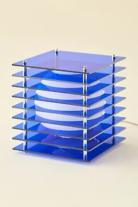 Lớp Small Square Acrylic Table Lamp