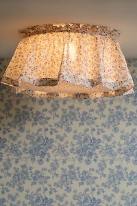 Dakota Gathered Fabric Flush Mount Conversion Kit