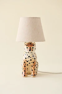 Leopard Ceramic Table Lamp