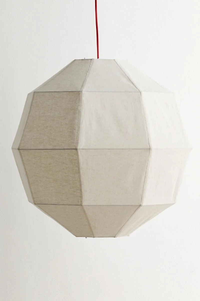 Jonie Jute Geometric Lantern Pendant Light