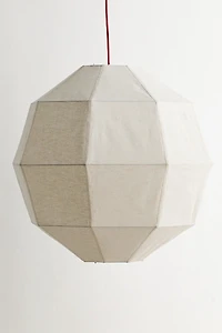Jonie Jute Geometric Lantern Pendant Light