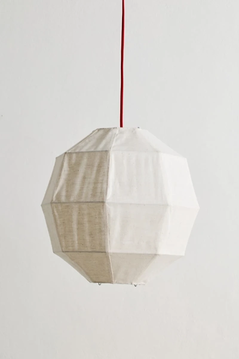 Jonie Jute Geometric Lantern Pendant Light