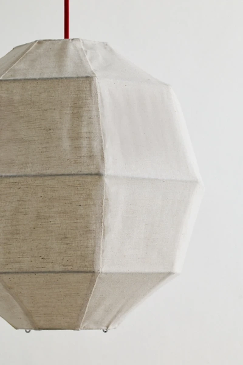 Jonie Jute Geometric Lantern Pendant Light