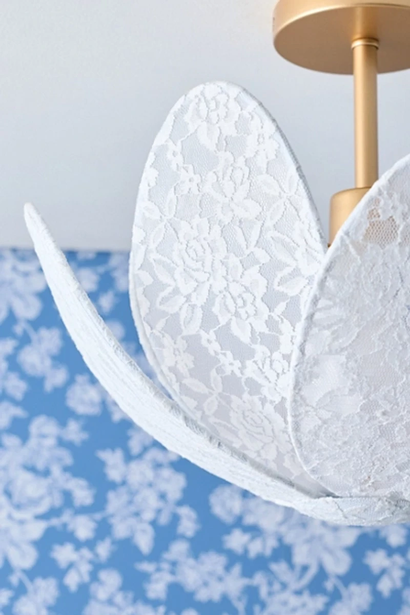 Elodie Lace Flush Mount Light