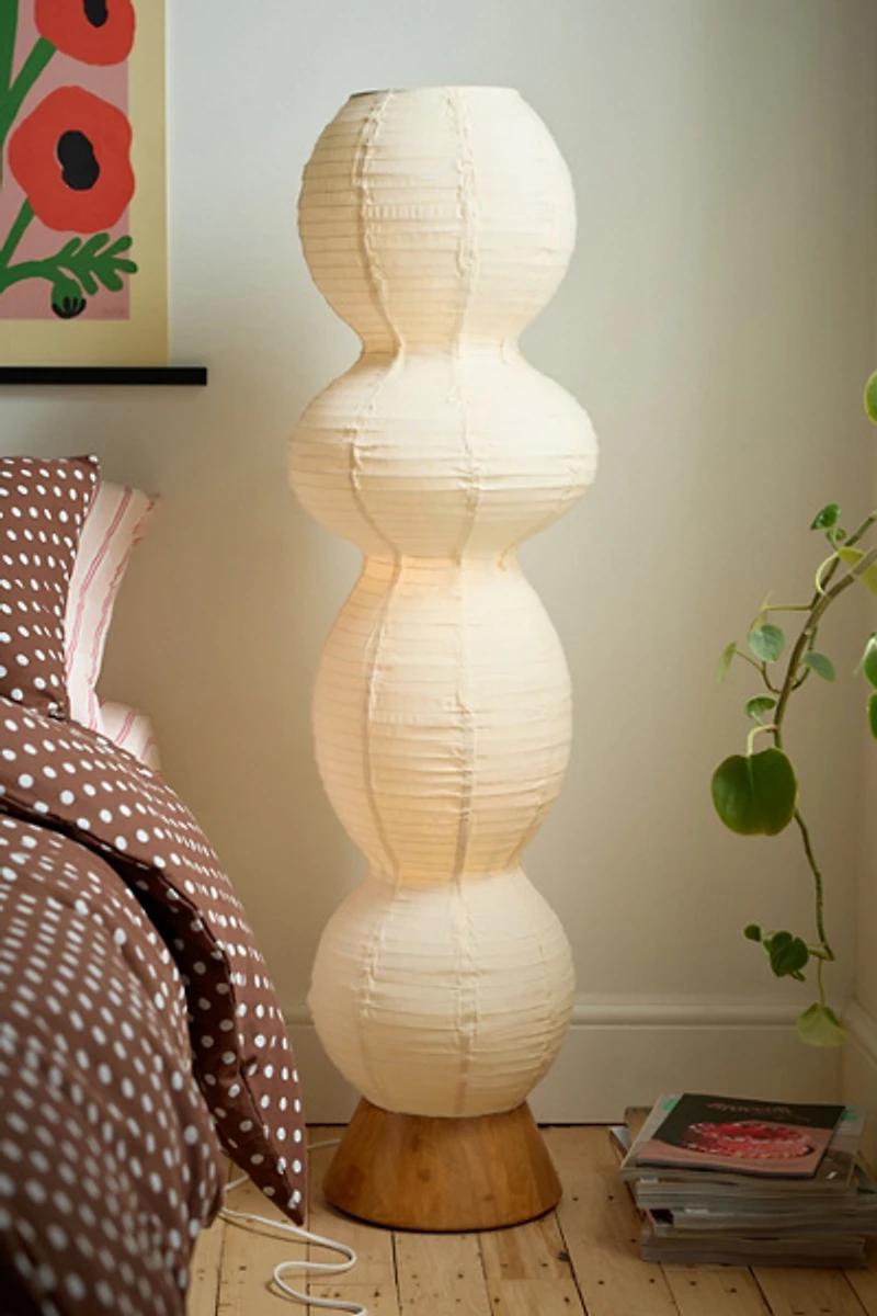 June Stacked Lantern Floor Lamp