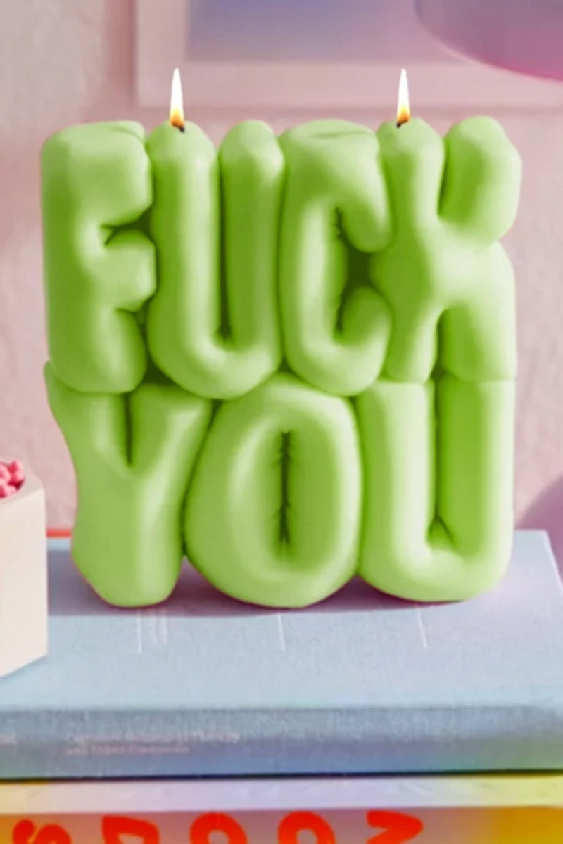 Wavey Casa The F*** You Puffer Candle