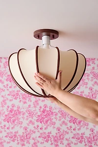 Gina Piped Flush Mount Light