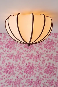 Gina Piped Flush Mount Light