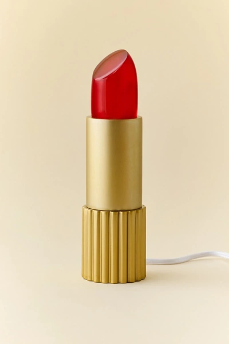 Pucker Up Lipstick Table Lamp