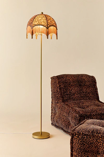 Modern Love Tassel-Fringed Floor Lamp