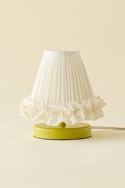 Mini Ruffled Table Lamp