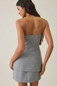 Glamorous Totally Tailored Strapless Tunic Top