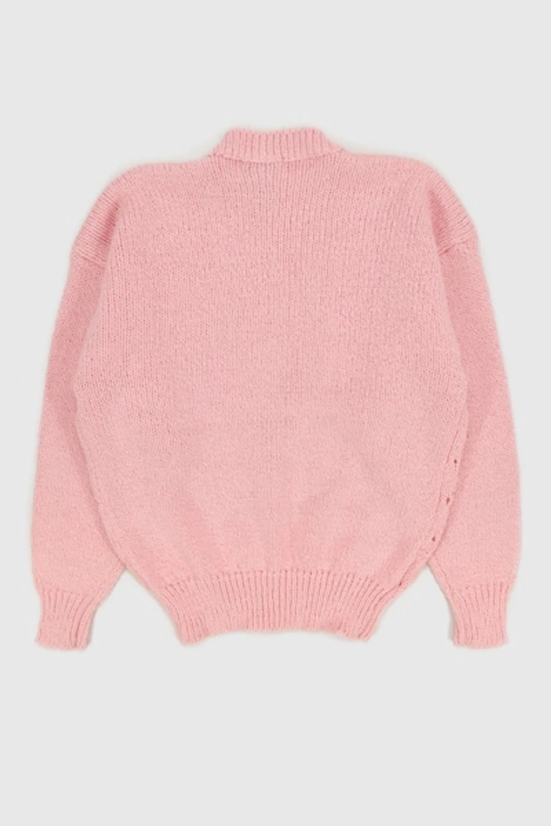 Vintage Pink Cardigan Sweater