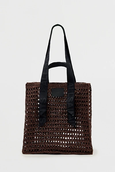 AllSaints Lullah Woven Tote Bag