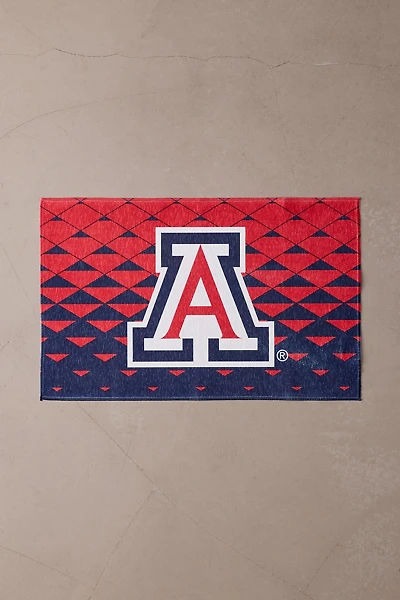 NCAA Dropzone Logo Washable Rug