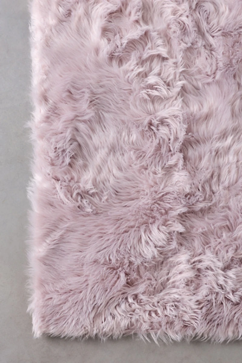 Rory Faux Fur Rug