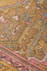 Daphne Art Deco Floral Printed Rug