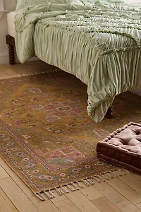 Daphne Art Deco Floral Printed Rug