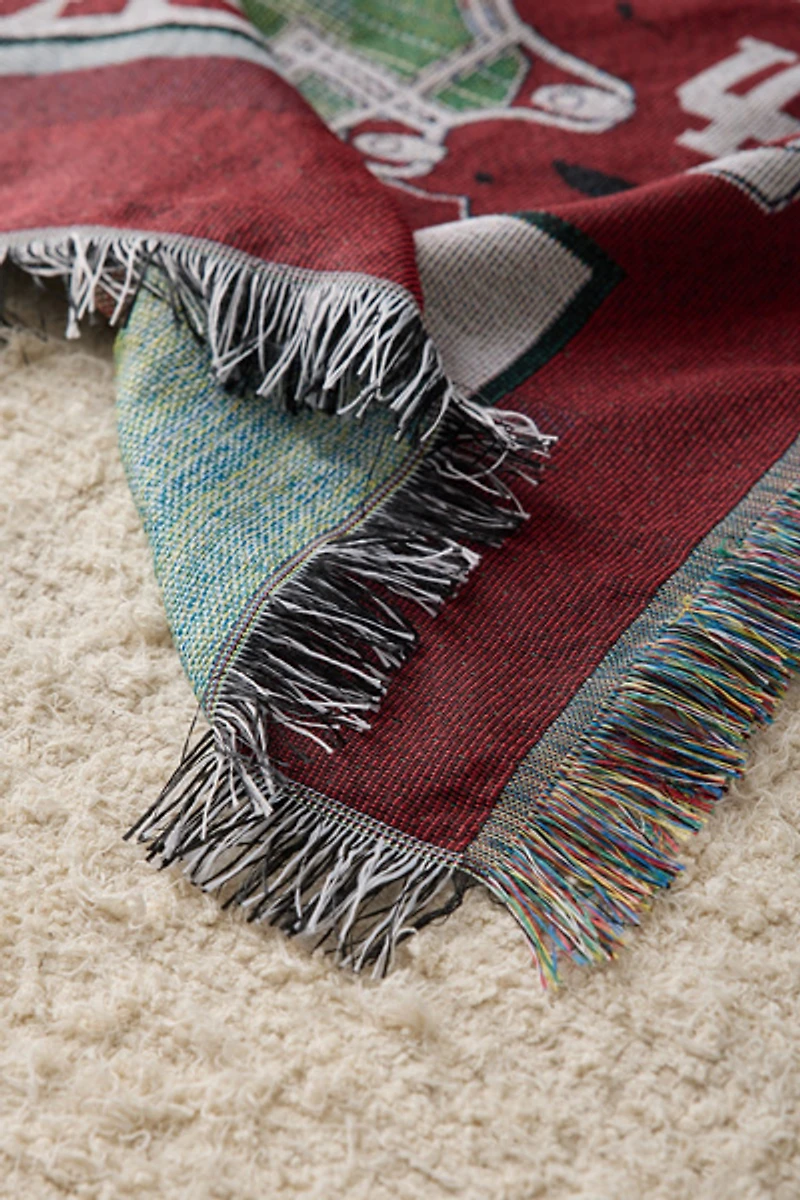 NCAA Indiana University 2025 FBC Champions Tapestry Throw Blanket