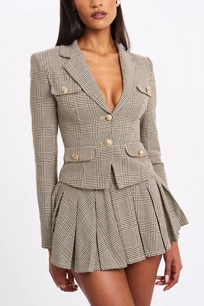 Miss Circle Oakley Preppy Blazer Jacket
