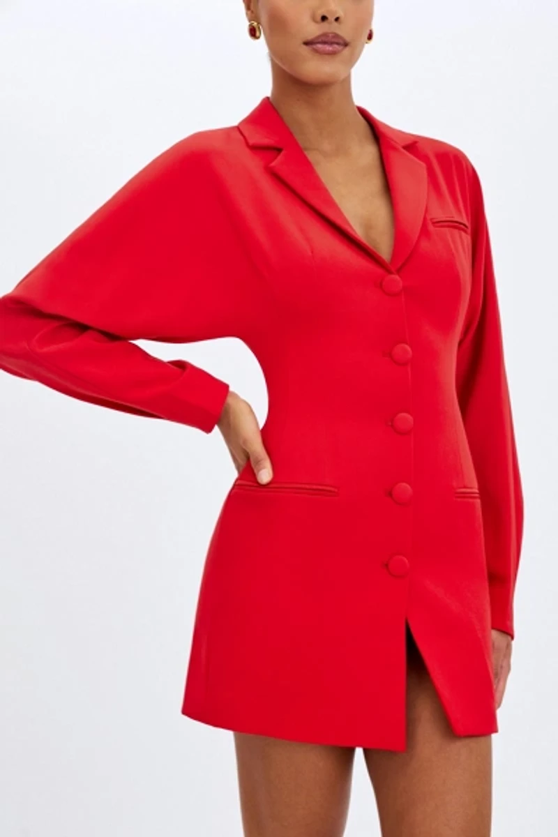 Miss Circle Blythe Batwing Blazer Mini Dress