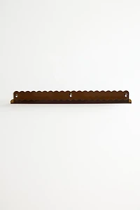 Wiggle Edge Acrylic Wall Shelf