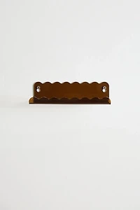 Wiggle Edge Acrylic Wall Shelf