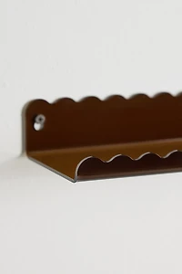 Wiggle Edge Acrylic Wall Shelf