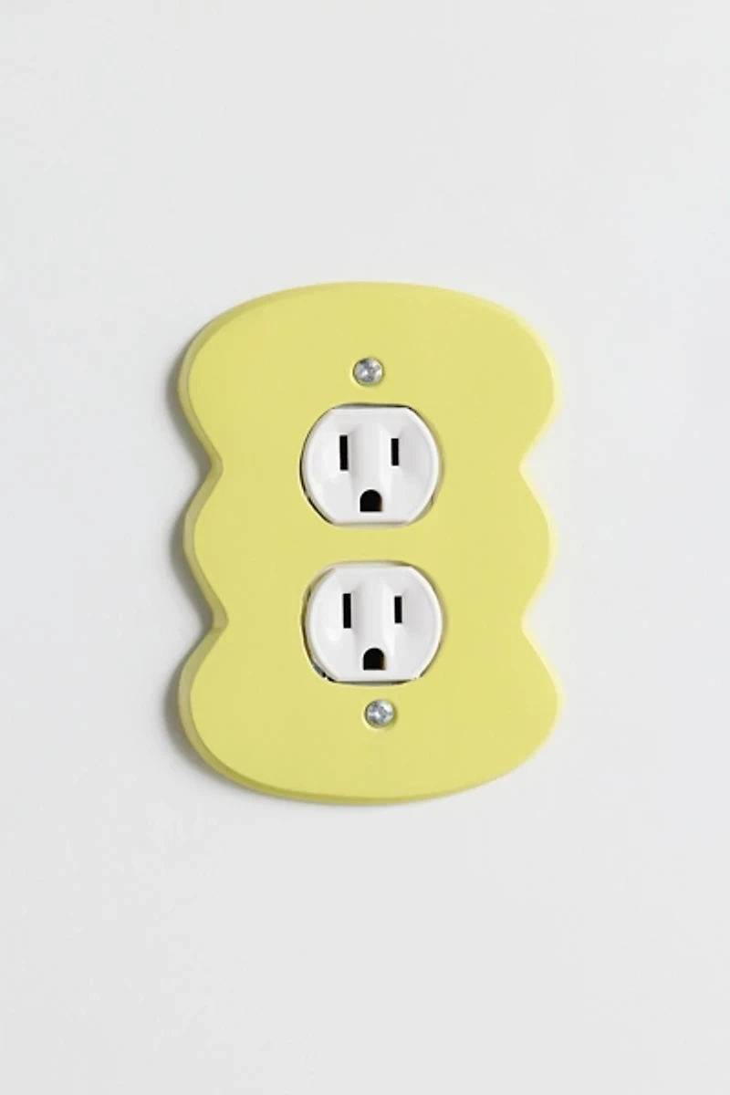 Maura Squiggle Shape Light Switch Cover