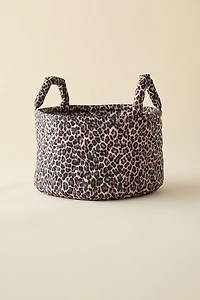 Sophie Patterned Puffy Fabric Storage Basket