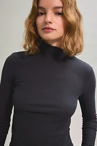 BDG Turtleneck Long Sleeve Spill The Tee