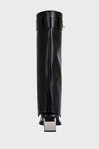 Azalea Wang Chrono Metal Heeled Boot