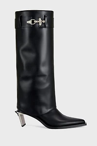 Azalea Wang Chrono Metal Heeled Boot