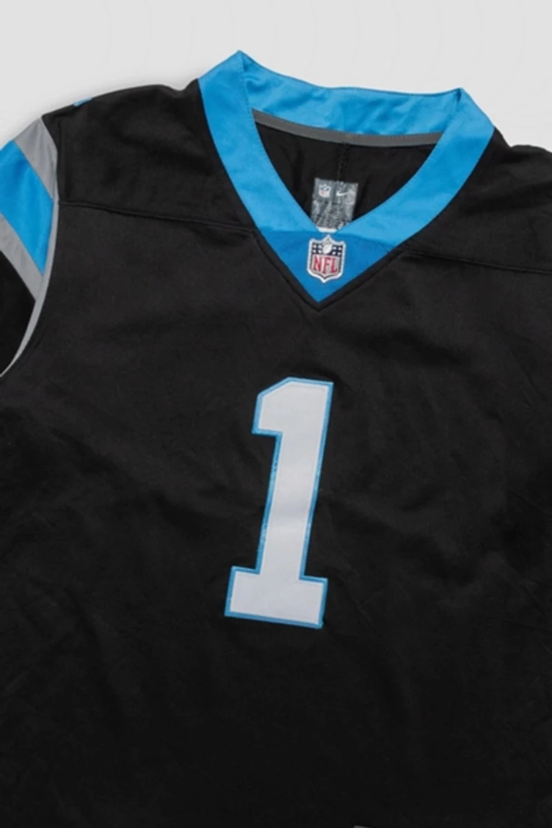 Vintage Carolina Panthers Newton Football Jersey